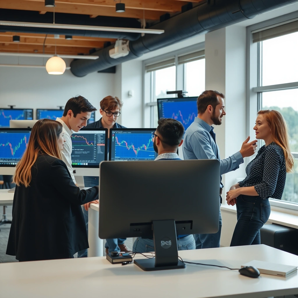 Equipo de desarrollo trabajando en proyectos de smiliroes.com